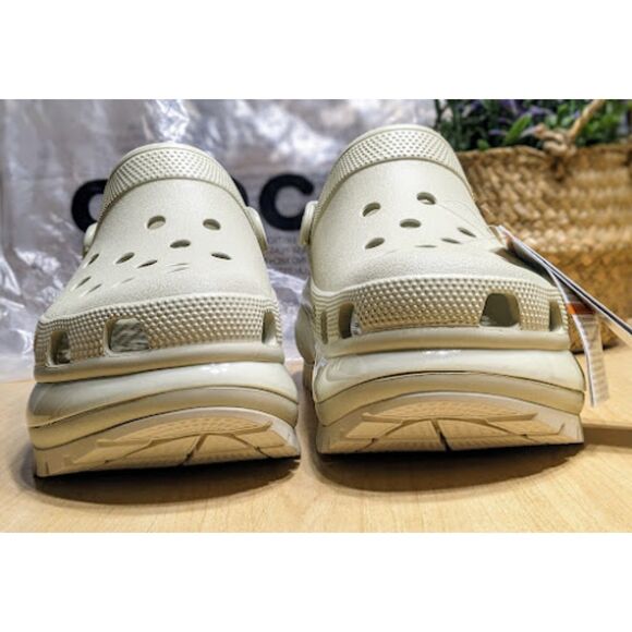 CROCS Mega Crush Platform Clogs Women's Size 10 NWT in Bone color - Picture 6 of 13
